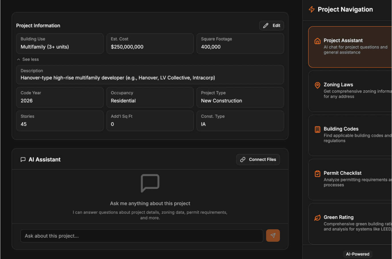 Venturi, Project AI assistant