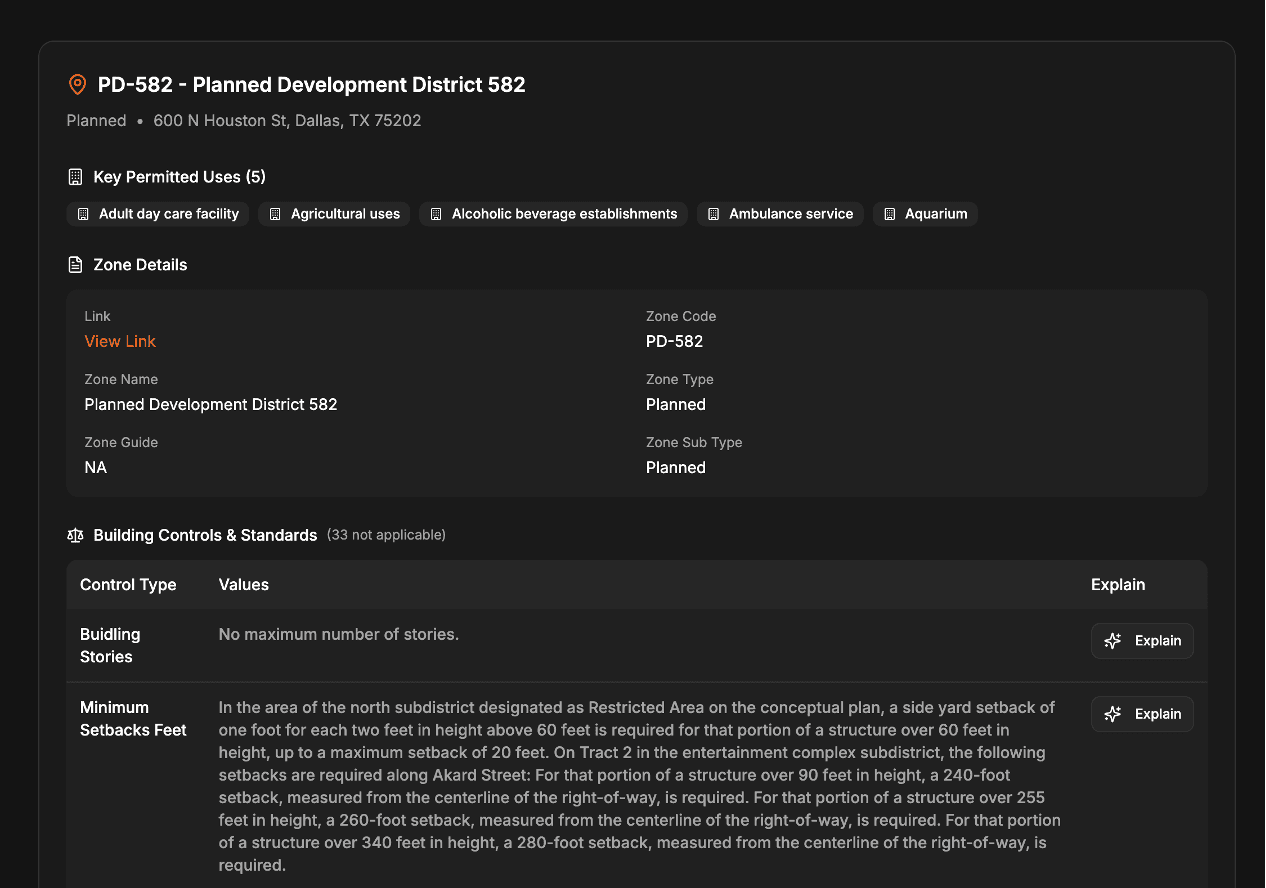 Venturi, Zoning assistant